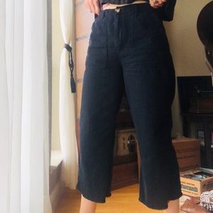 BDG Urban outfitters cropped black pants